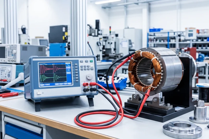 Impulse sargı test cihazı ile elektrik motoru sargı testi